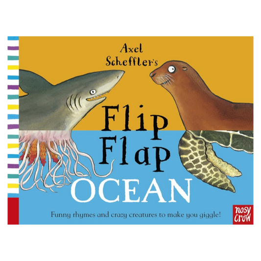 Axel Scheffler’s Flip Flap Ocean, Board Book for Kids 3+, English Language