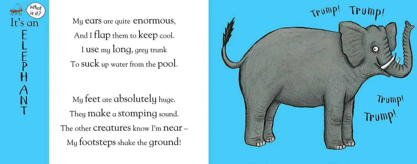 Axel Scheffler’s Flip Flap Safari, Board Book for Kids 2+, English Language