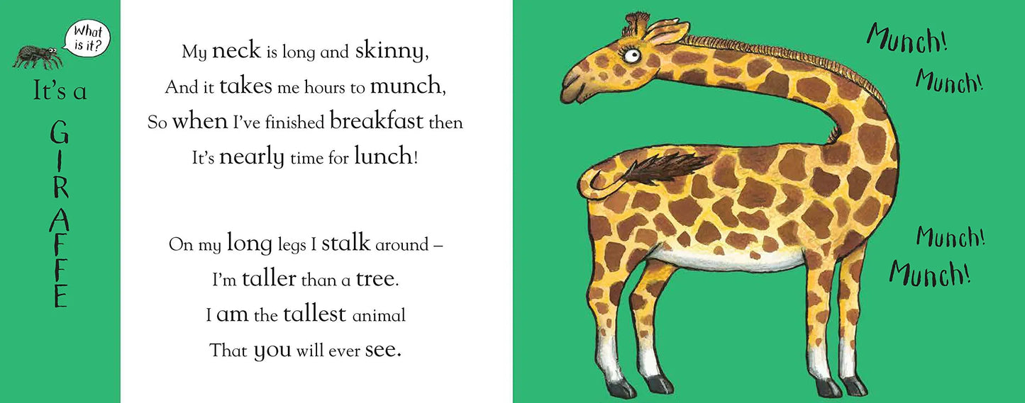 Axel Scheffler’s Flip Flap Safari, Board Book for Kids 2+, English Language