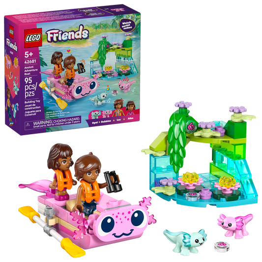 Axolotl Adventure Boat 42681, Lego Friends