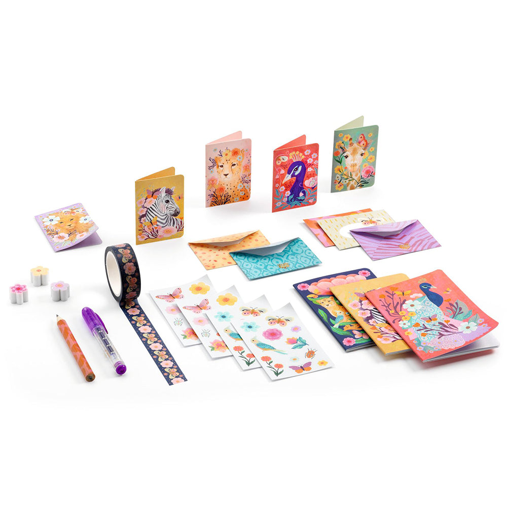 Djeco writing set Mini Kendra box