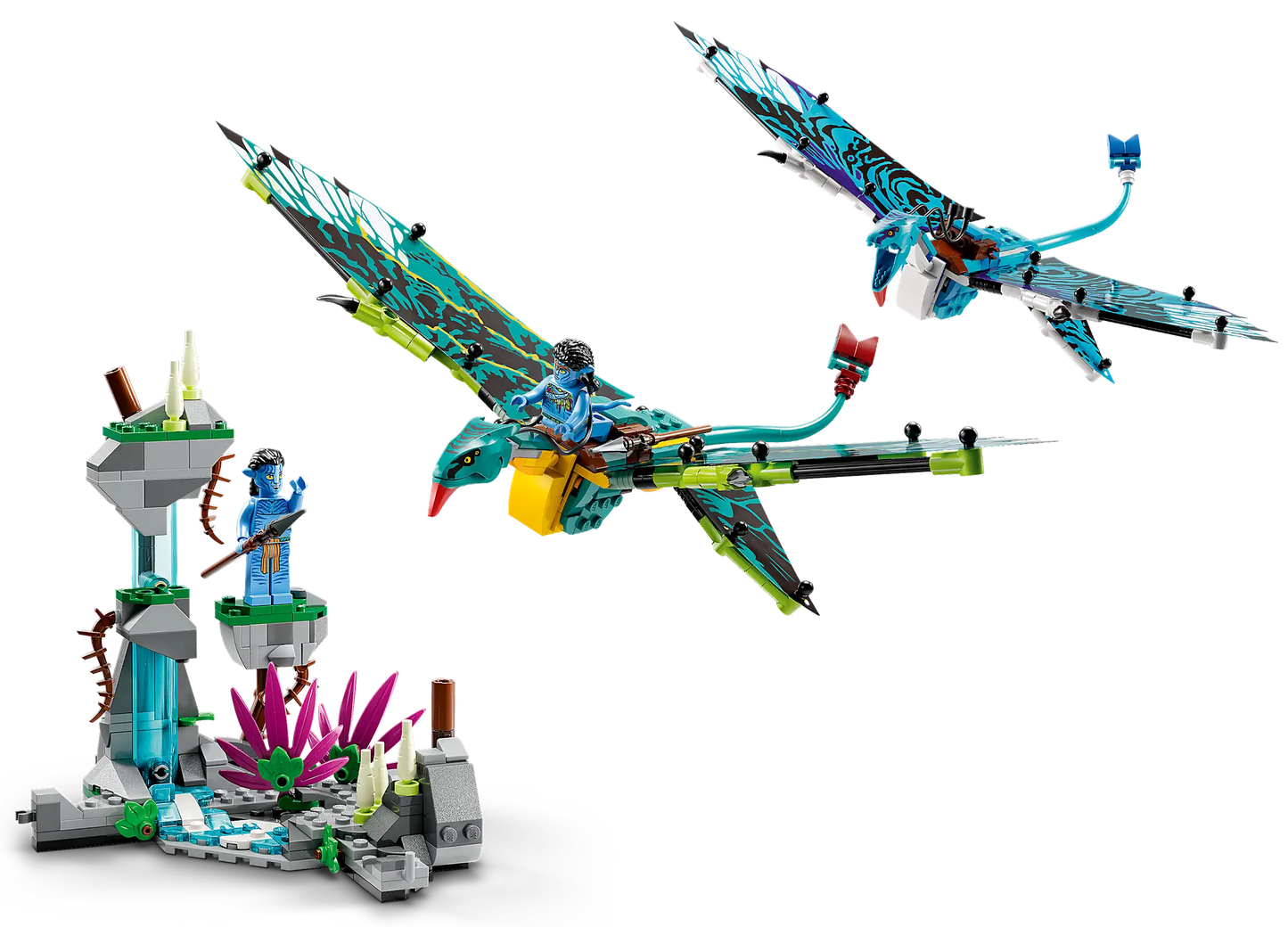 LEGO® Avatar Jake &amp; Neytiri’s First Banshee Flight 75572