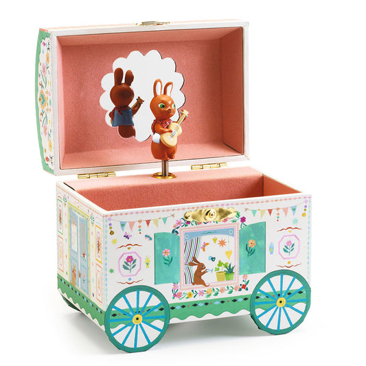 Djeco jewellery music box Enchanted caravan