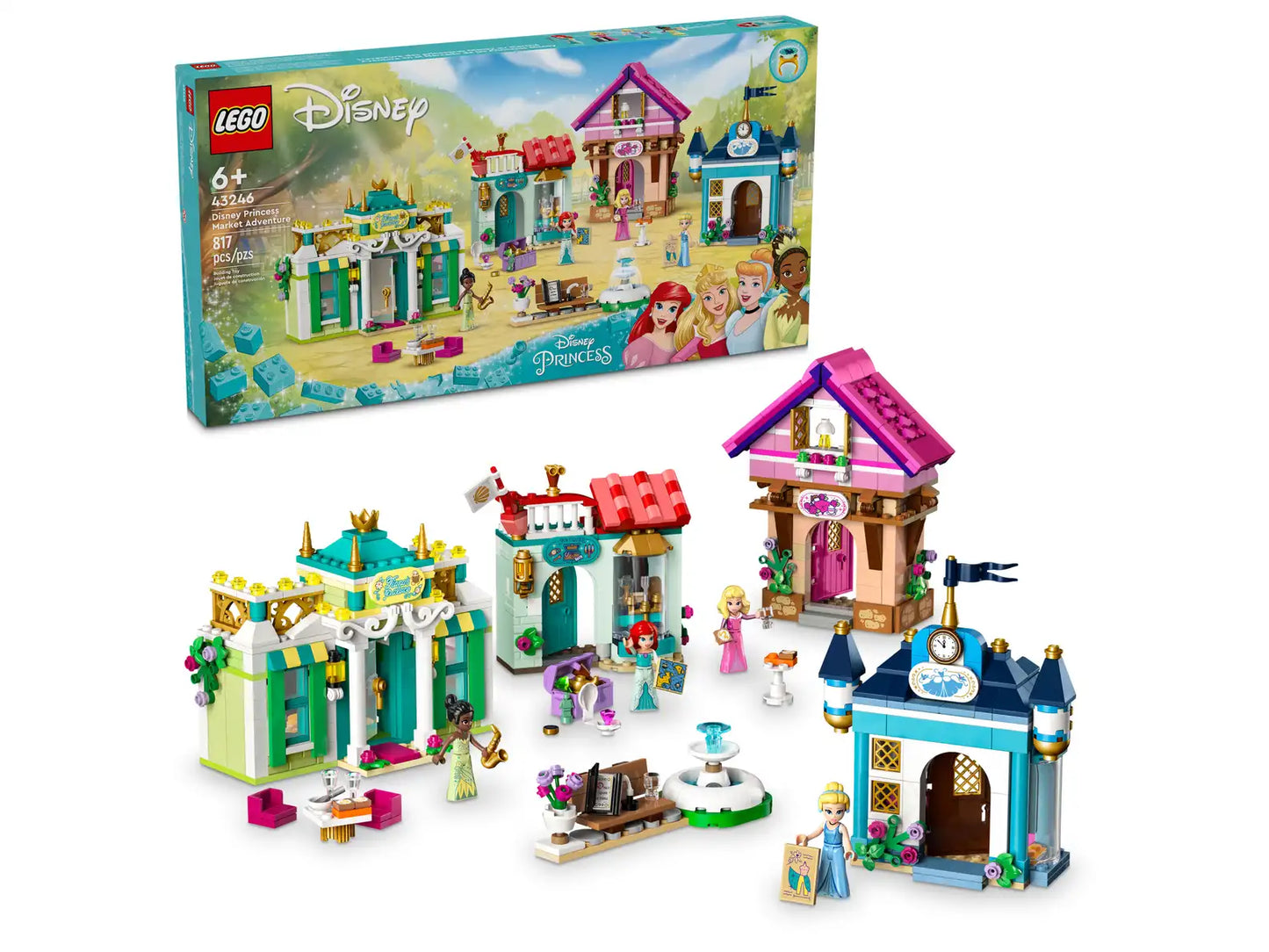 LEGO® ǀ Disney Princess: Disney Princess Market Adventure 43246