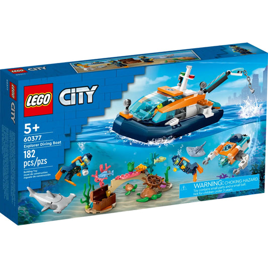 LEGO® City Explorer Diving Boat 60377