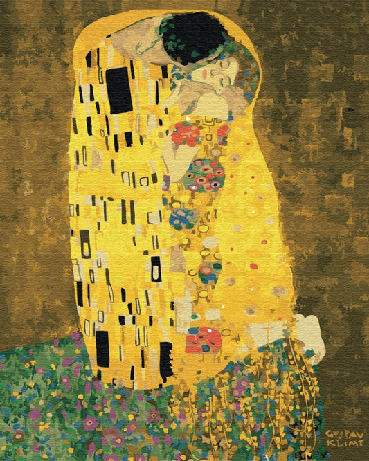 The Kiss,  Gustav Klimt, One Two Play 5 years forward LIFE AS ART