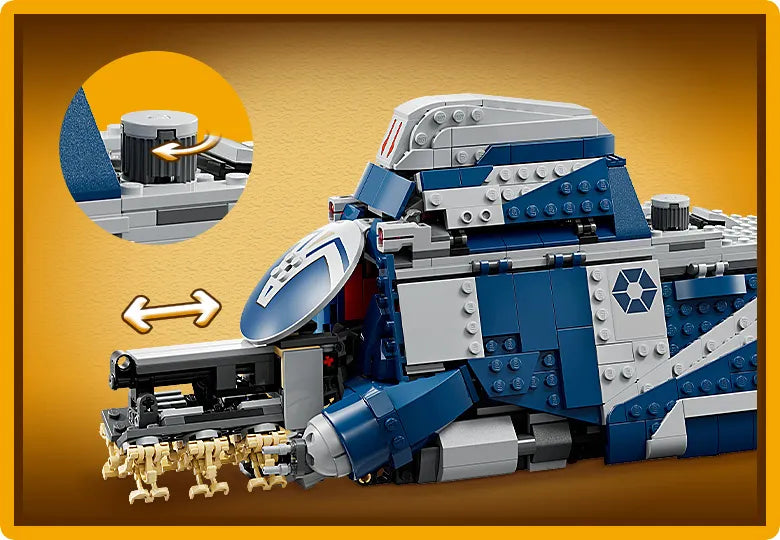Battle of Felucia Separatist MTT 75435, Lego Star Wars