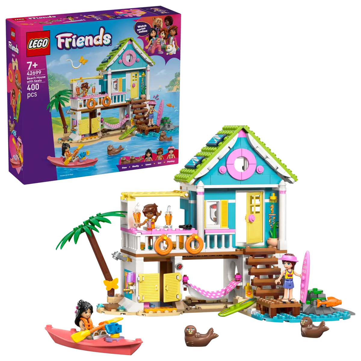 Beach House with Seals 42699, Lego Friends