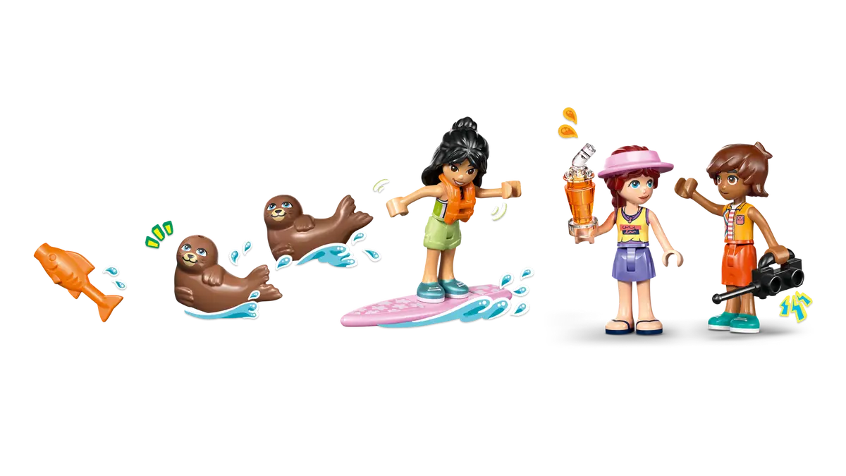 Beach House with Seals 42699, Lego Friends