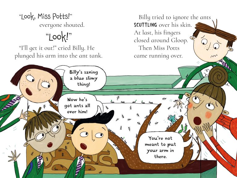 Billy And The Mini Monsters On A School Trip, Usborne