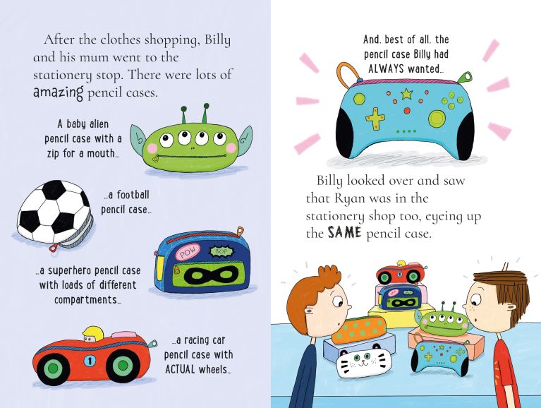 Billy And The Mini Monsters Go To School, Usborne