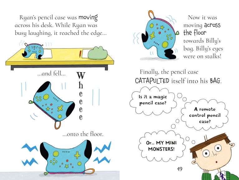 Billy And The Mini Monsters Go To School, Usborne