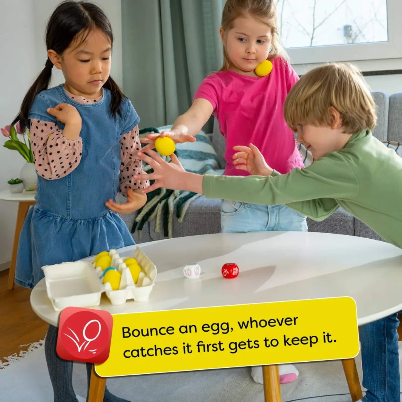 Board game: Dancing Eggs, Haba