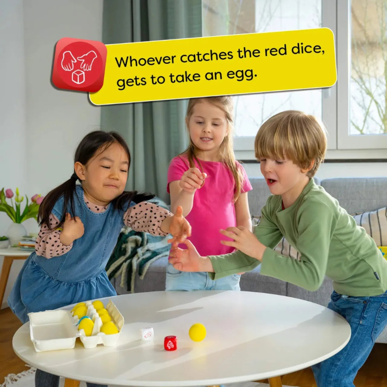 Board game: Dancing Eggs, Haba