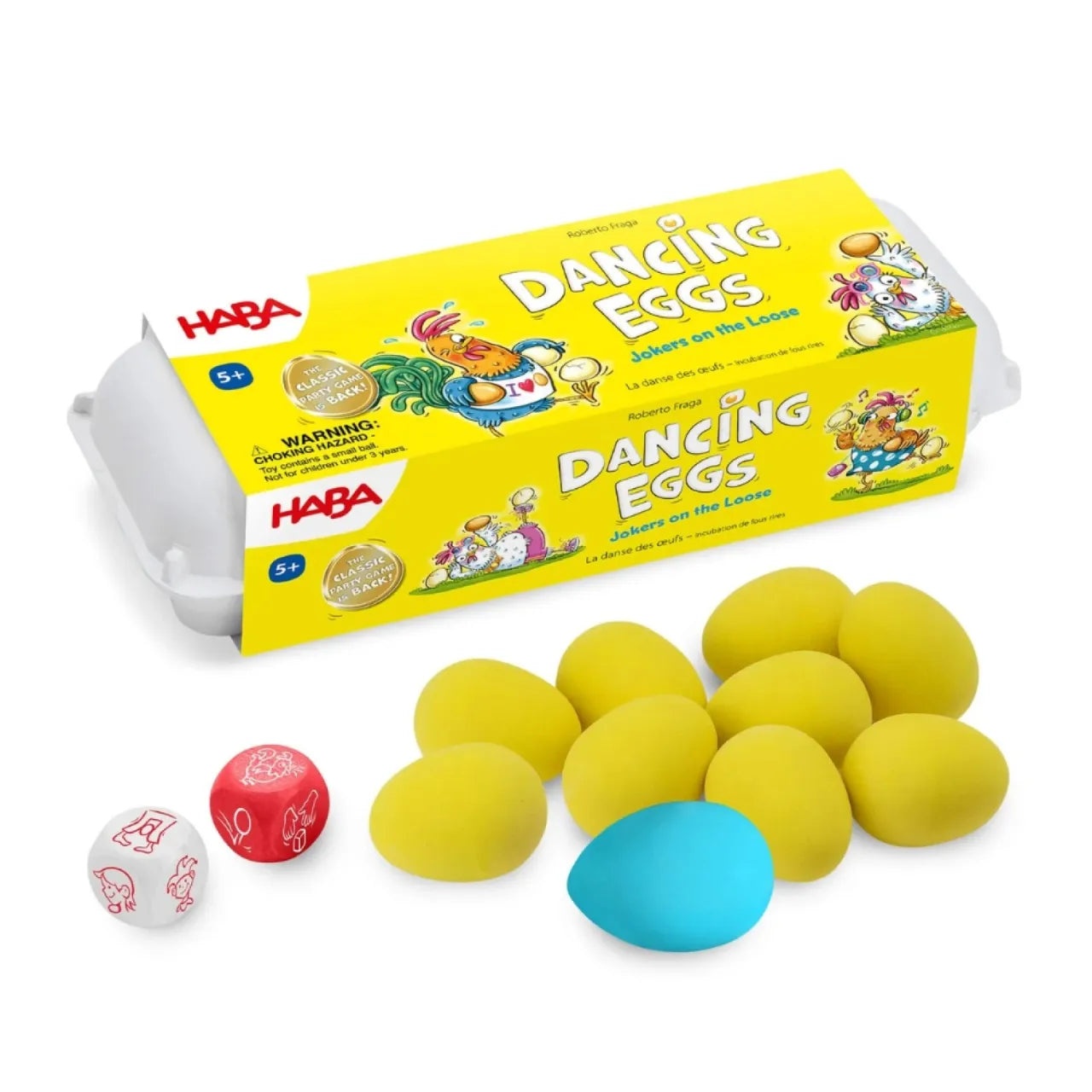 Board game: Dancing Eggs, Haba