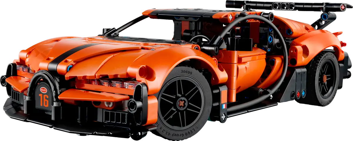 Bugatti Chiron Pur Sport Hypercar 42222, Lego Technic