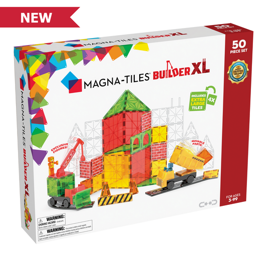 Builder XL 50-Piece Set Magna-tiles