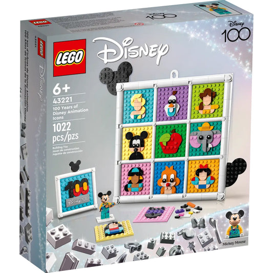 LEGO® ǀ Disney 100 Years of Disney Animation Icons 43221