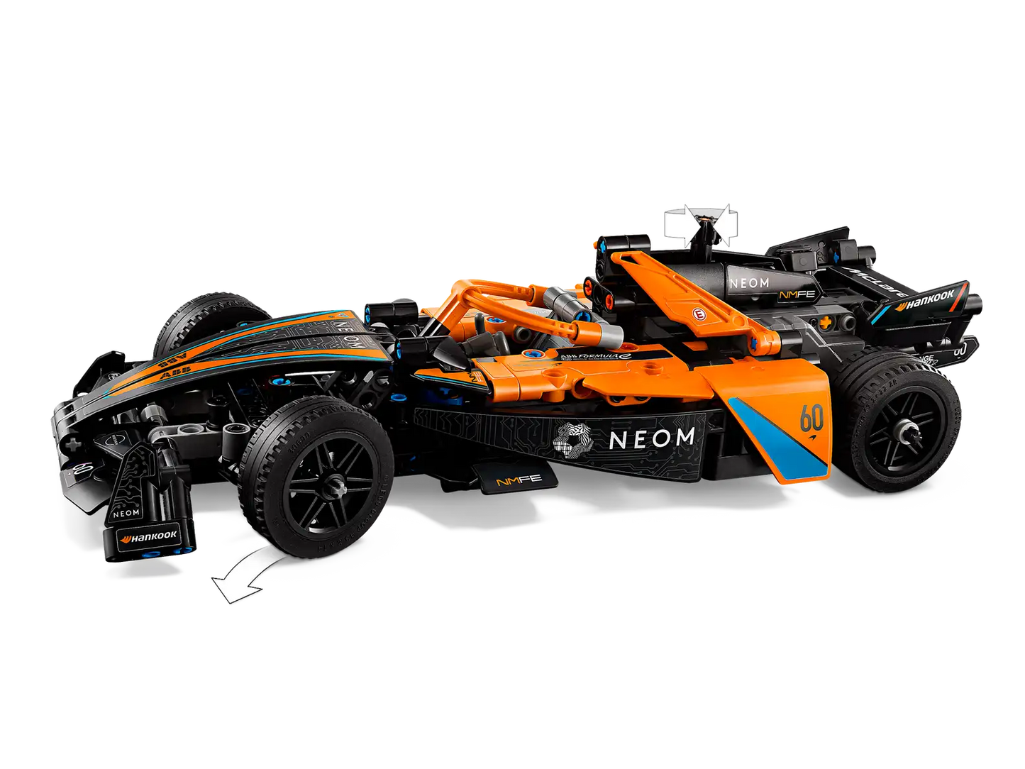 LEGO® Technic™ NEOM McLaren Formula E Race Car model set 42169