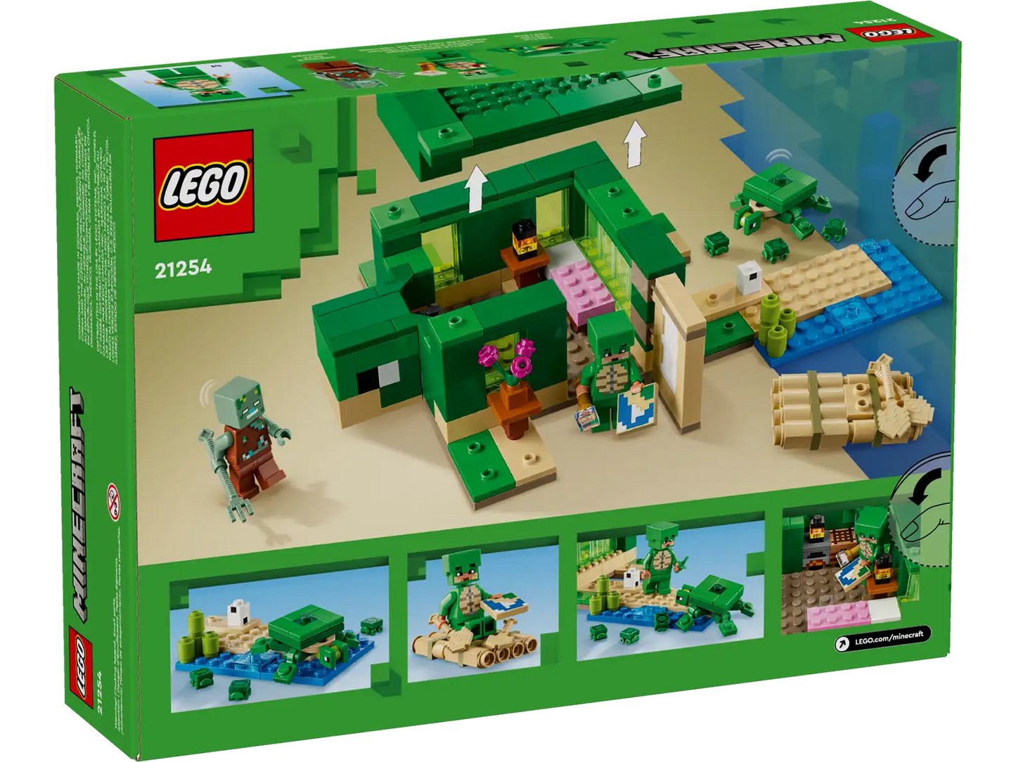 LEGO Minecraft The Turtle Beach House 21254