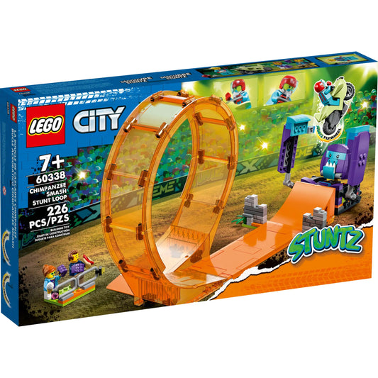 LEGO® City Smashing Chimpanzee Stunt Loop 60338