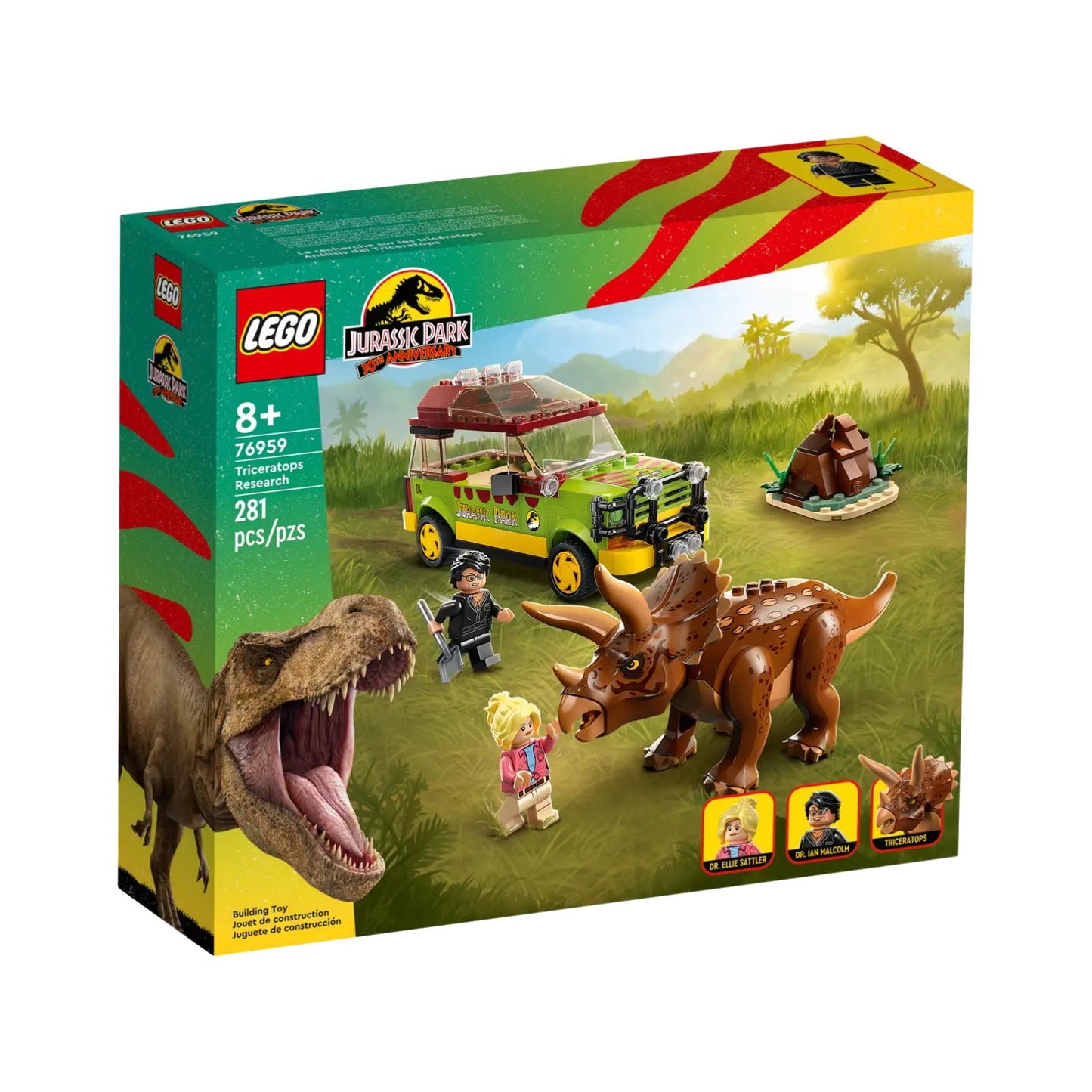 LEGO® Jurassic World Triceratops Research 76959