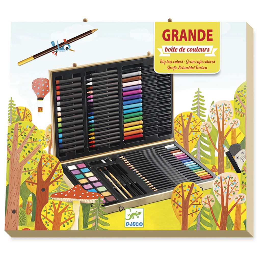 Djeco Big box of colours The colors