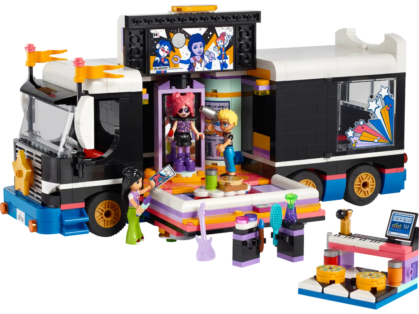 LEGO® Friends Pop Star Music Tour Bus toy playset 42619