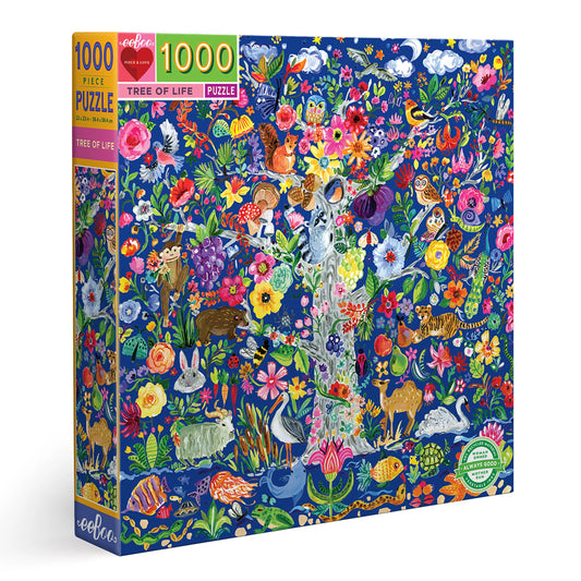 Puzzle Tree of Life 1000 PCS, eeBoo