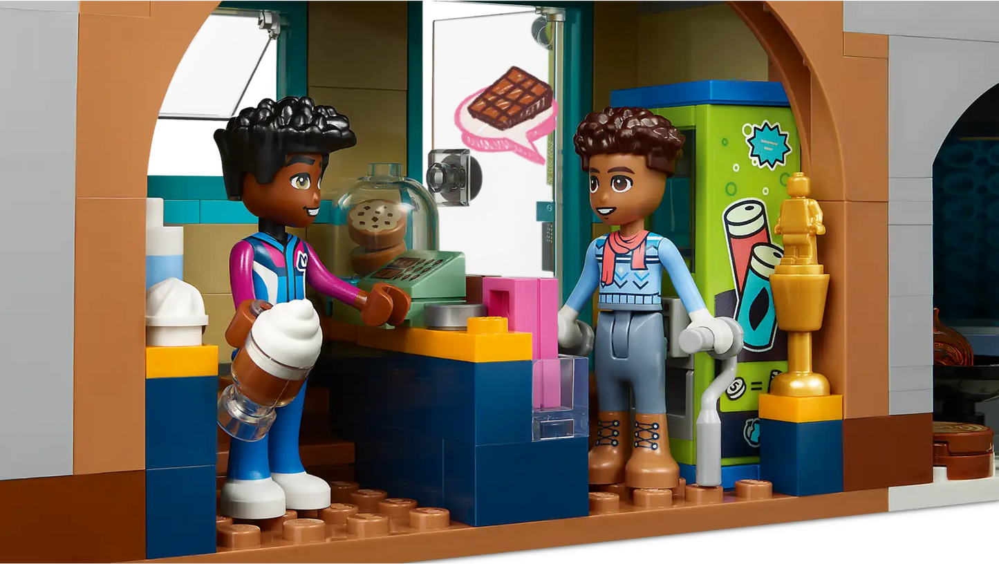 LEGO® Friends Holiday Ski Slope and Café 41756