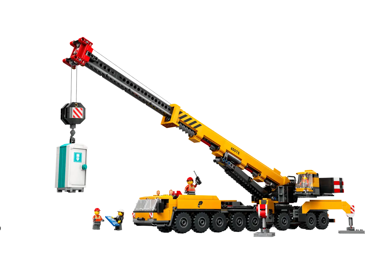 LEGO® City Yellow Mobile Construction Crane toy 60409