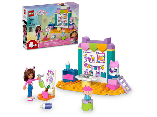 LEGO® Gabby’s Dollhouse Crafting with Baby Box 10795