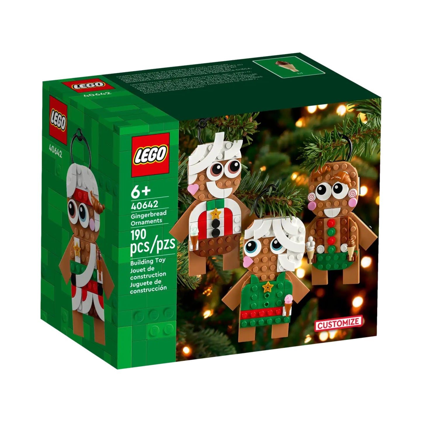 LEGO® Gingerbread Ornaments 40642