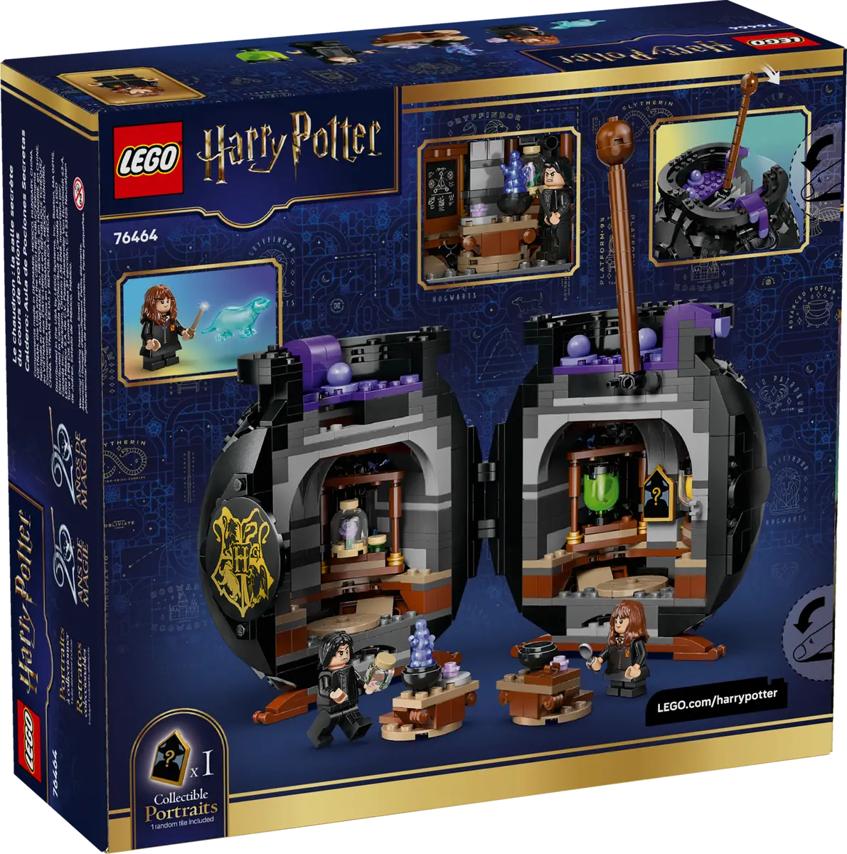 Cauldron: Secret Potions Classroom 76464, Lego Harry Potter