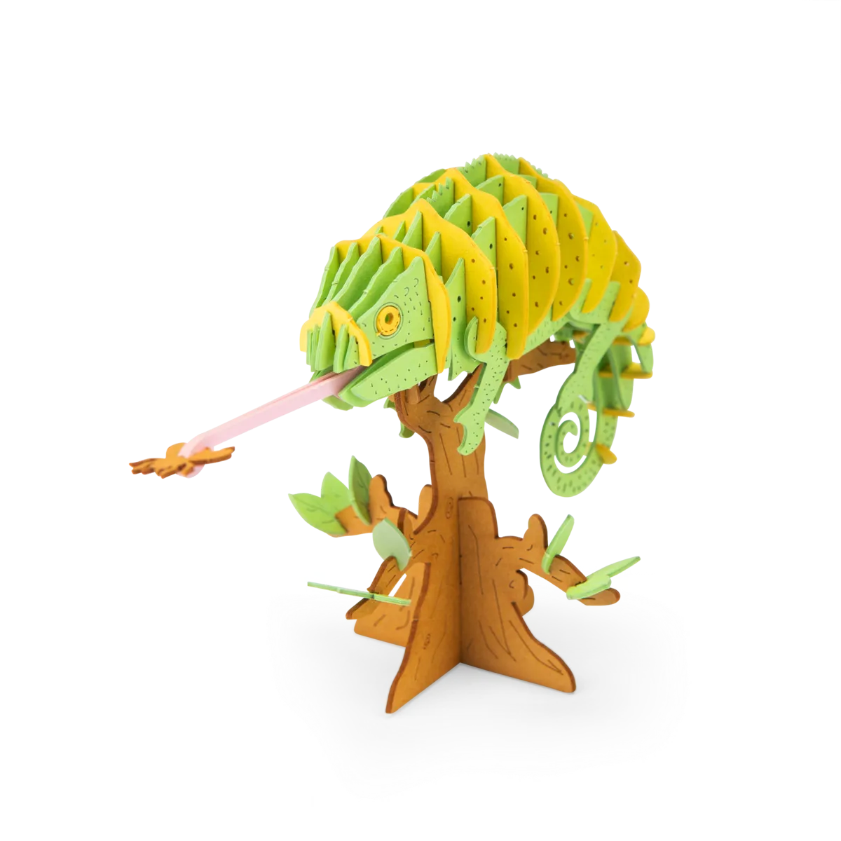 Chameleon 3D Puzzle for 3+: Tout Autour du Monde, Moulin Roty
