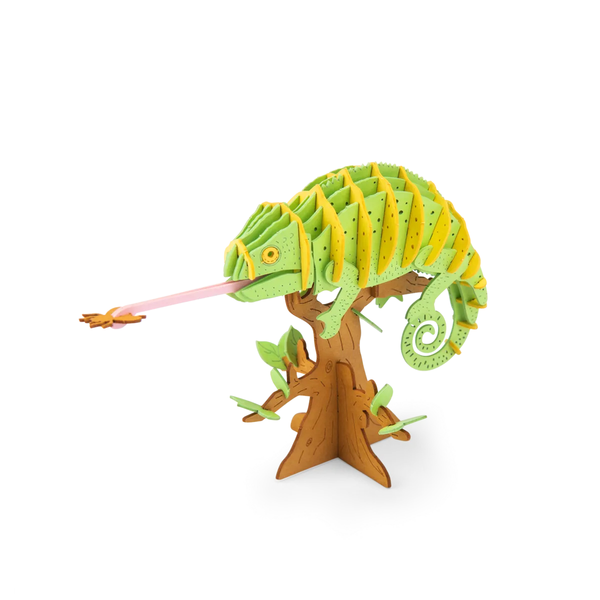 Chameleon 3D Puzzle for 3+: Tout Autour du Monde, Moulin Roty