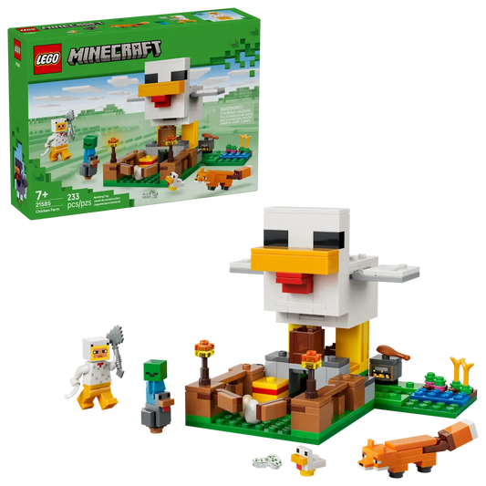 Chicken Farm 21585, Lego Minecraft