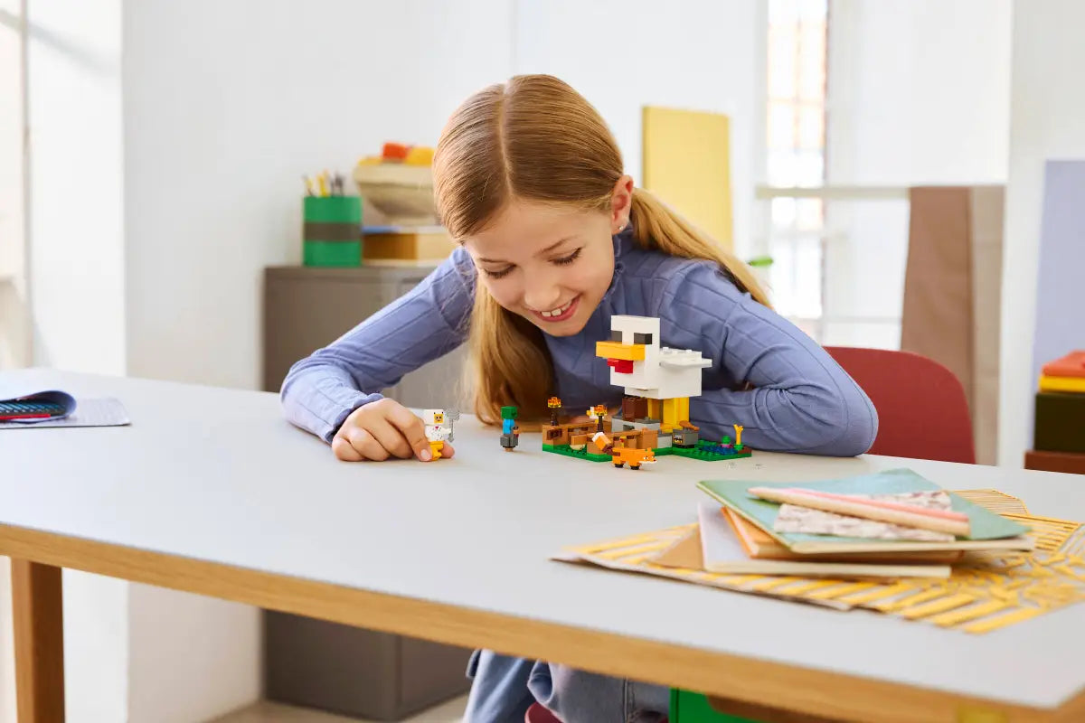 Chicken Farm 21585, Lego Minecraft