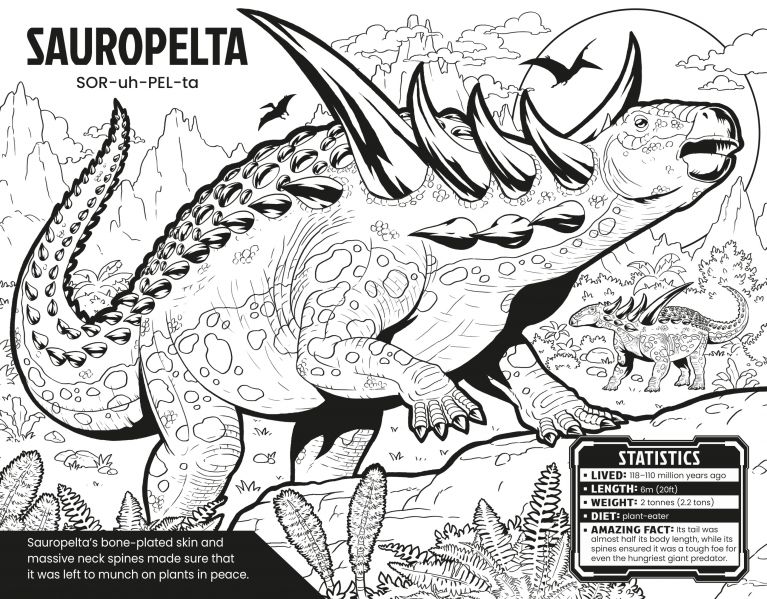 Colour Your Own Dinosaurs, Usborne