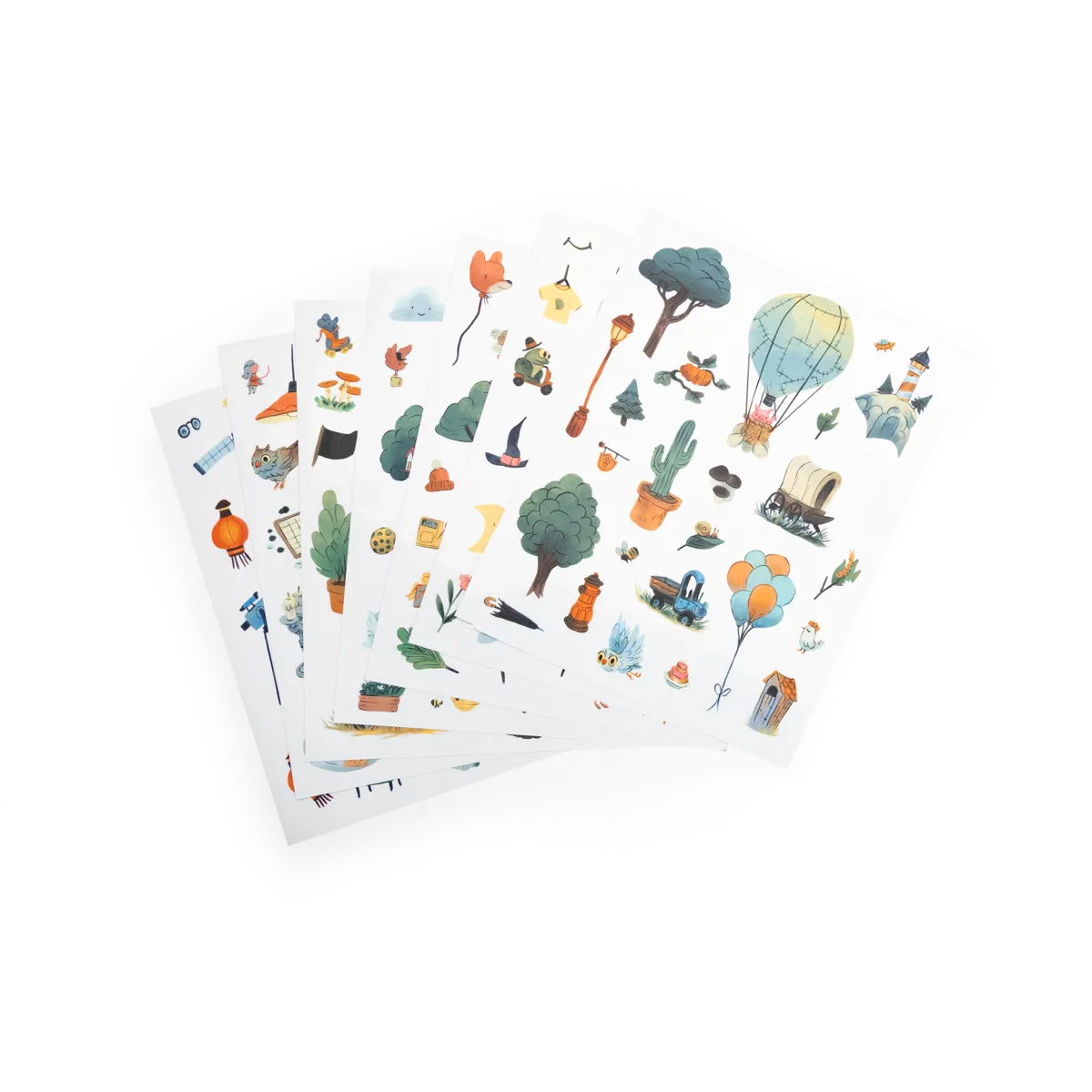 Colouring Book + 200 Stickers for 3+: La Bande à Jojo, Moulin Roty