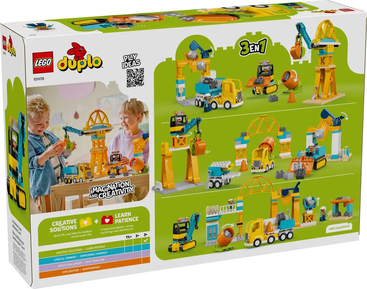 3 in 1 Construction Site and Vehicles 10476, Lego DUPLO