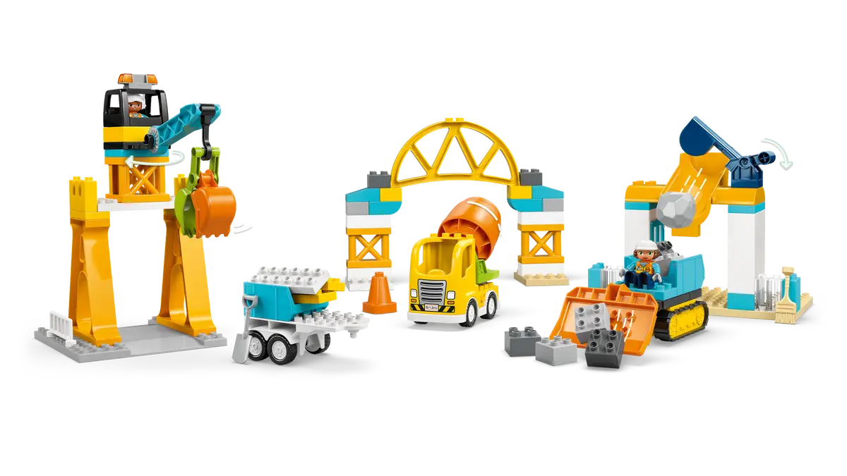 3 in 1 Construction Site and Vehicles 10476, Lego DUPLO