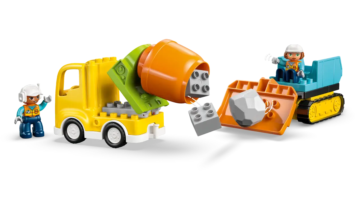 3 in 1 Construction Site and Vehicles 10476, Lego DUPLO