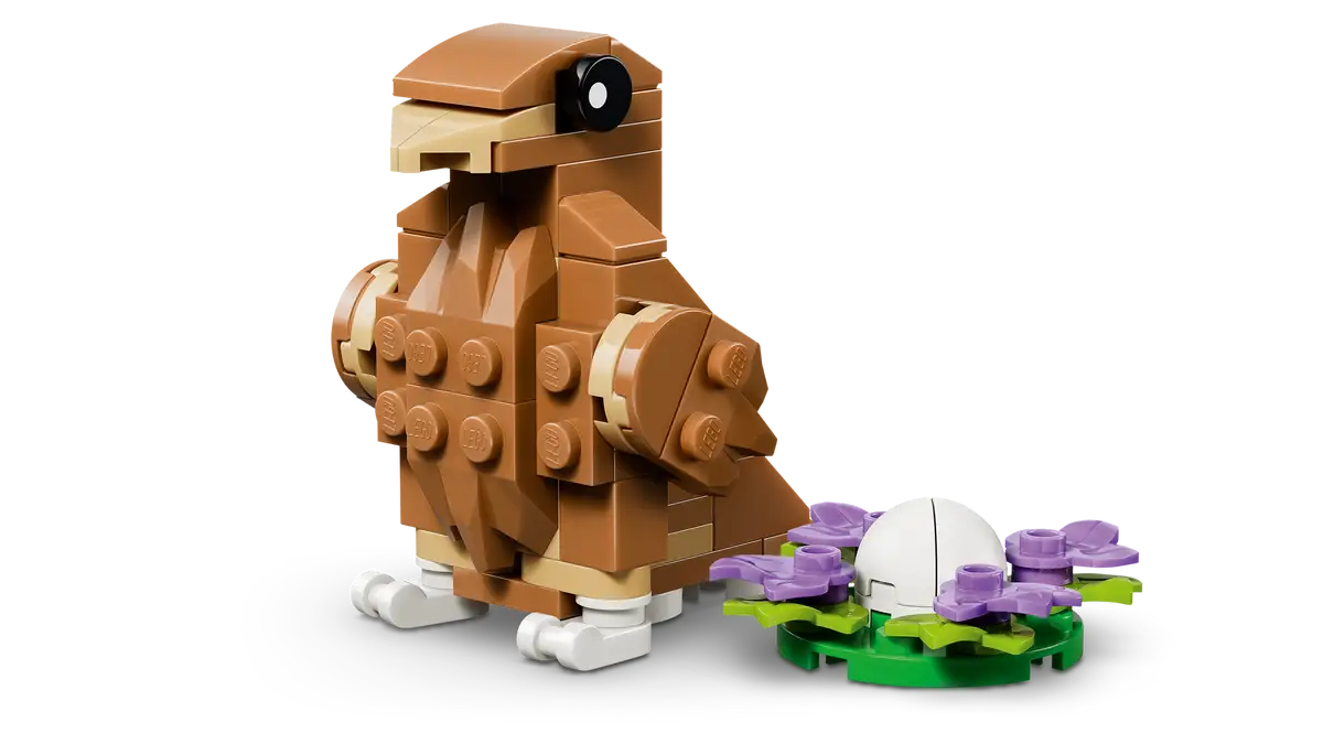 Cute Hamster with a Flower 31376, Lego Creator 3-in-1