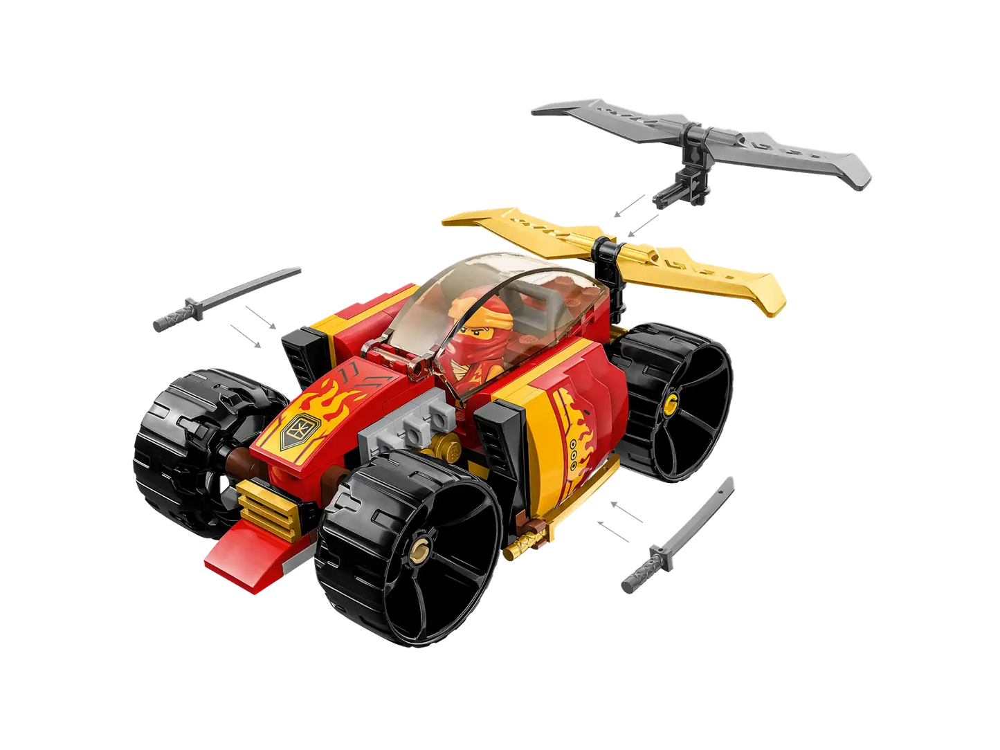 LEGO NINJAGO Kai’s Ninja Race Car EVO 71780