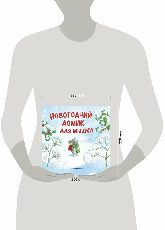 Новогодний домик для мышки