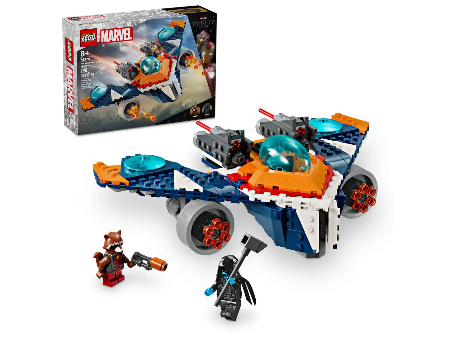 LEGO® Marvel Warbird vs. Ronan 76278