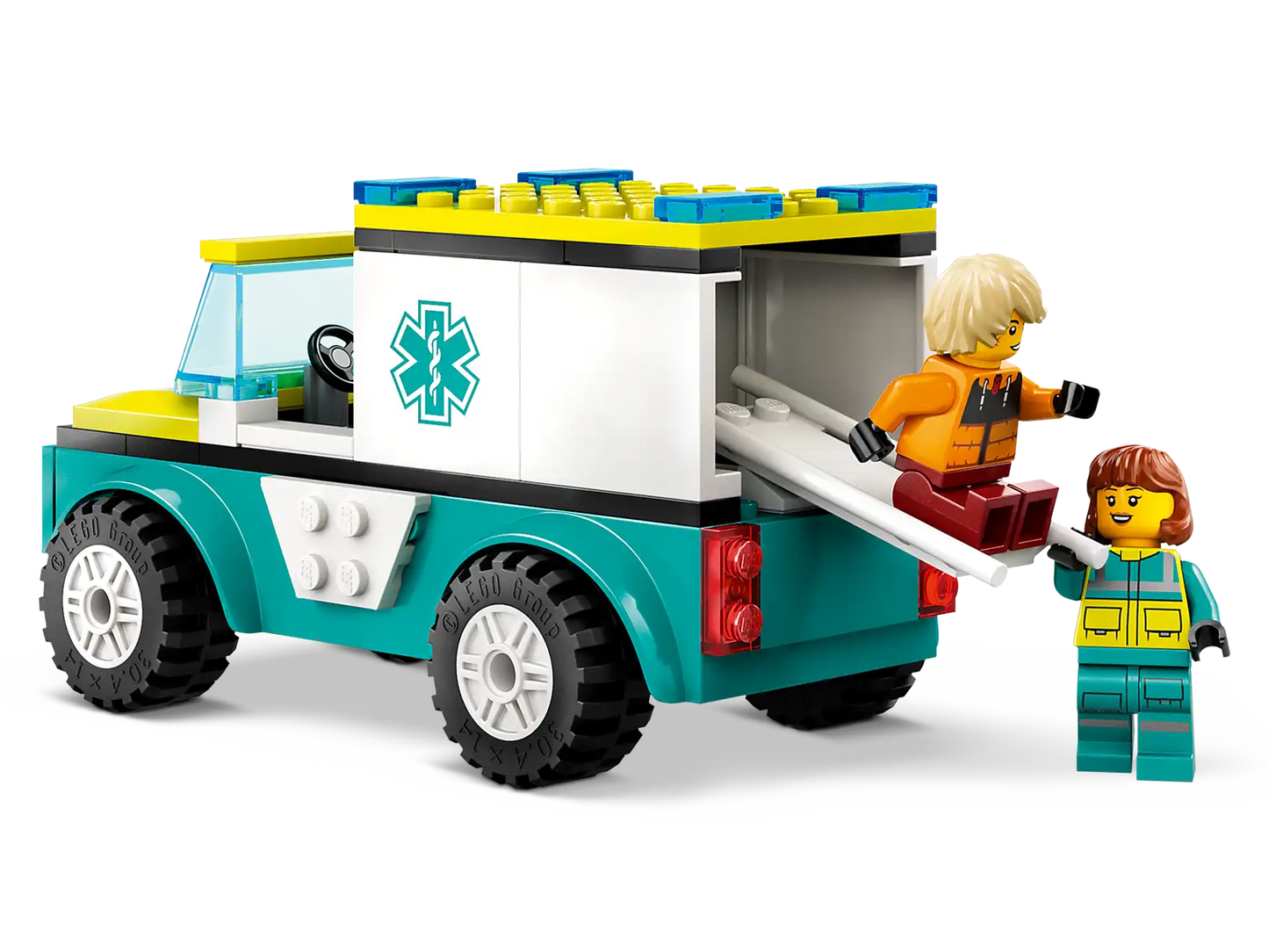 LEGO® City Emergency Ambulance and Snowboarder 60403