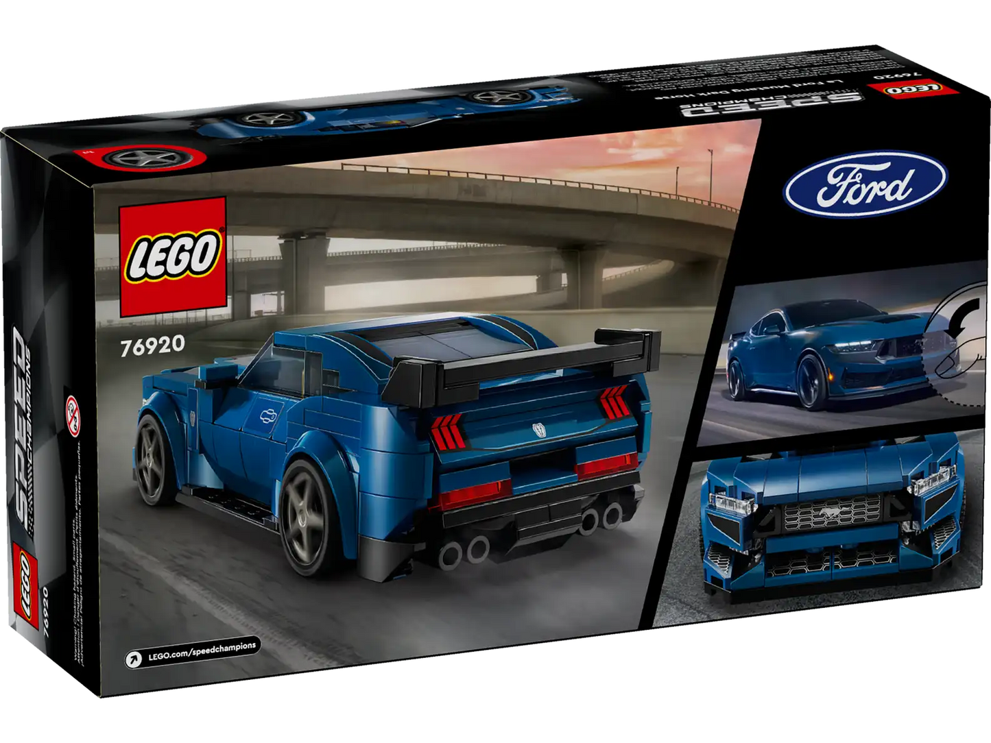 LEGO Ford Mustang Dark Horse Sports Car 76920