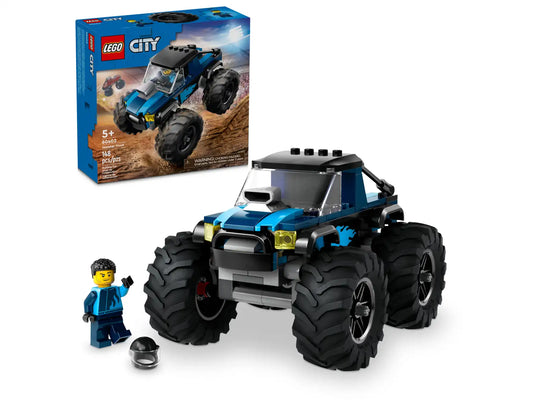 The LEGO® City Blue Monster Truck 60402